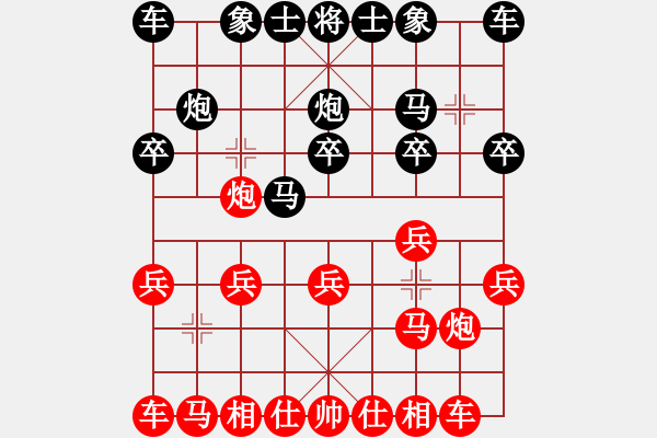 象棋棋譜圖片：老叫花(2段)-負(fù)-玉田會(huì)長(5段) - 步數(shù)：10 