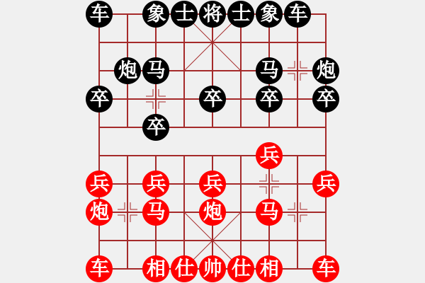 象棋棋譜圖片：八閩神勇(9段)-和-閑著沒事干(日帥) - 步數(shù)：10 