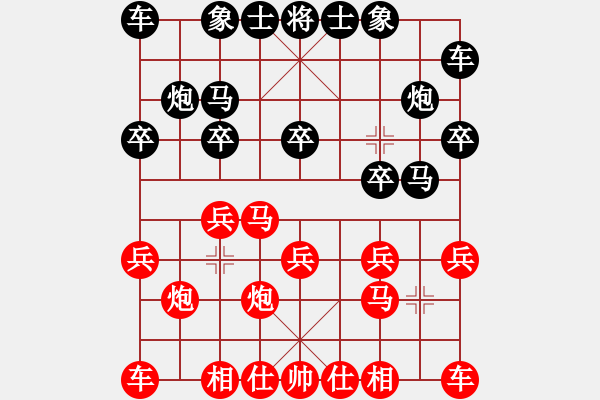 象棋棋譜圖片：吉祥如意[172653875] -VS- lin[3347901185] - 步數(shù)：10 