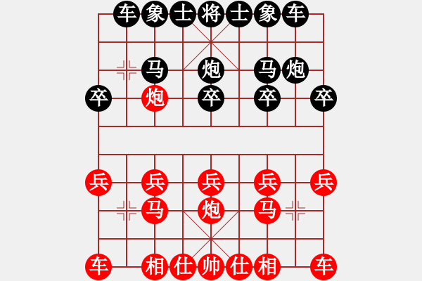 象棋棋譜圖片：16 - 步數(shù)：10 