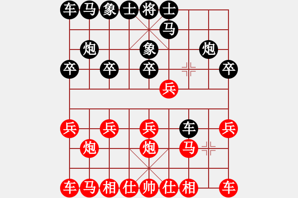 象棋棋譜圖片：見-對(duì)弈分析20241029-1 - 步數(shù)：10 