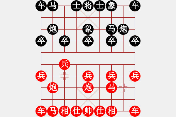 象棋棋譜圖片：qq自戰(zhàn)第四盤 - 步數(shù)：5 