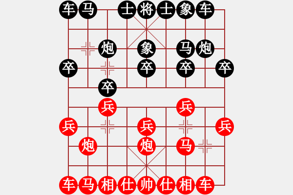 象棋棋谱图片：赵金成 先和 孙逸阳 - 步数：10 