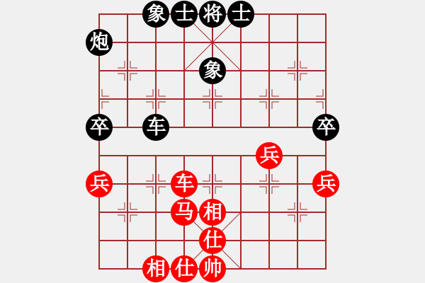 象棋棋譜圖片：對(duì)抗橫車七路馬 少退一步炮 靈活 14步棄卒絕妙！?。。。∩钣畜w會(huì)之局 - 步數(shù)：90 