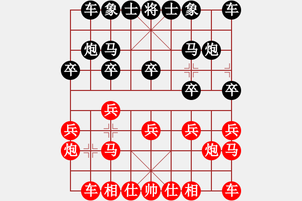 象棋棋譜圖片：深圳鋒尚文化 張彬 負(fù) 廈門象嶼 陳泓盛 - 步數(shù)：10 