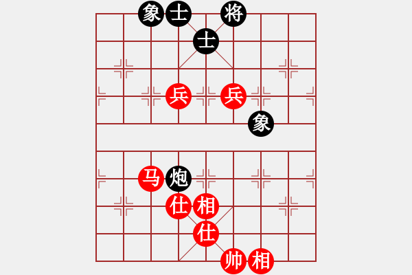 象棋棋譜圖片：出帥復(fù)入帥(月將)-和-大慶市朱坤(月將) - 步數(shù)：140 