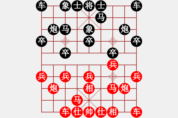 象棋棋譜圖片：弈海奇兵(4段)-負(fù)-新疆呂欽(7段) - 步數(shù)：10 