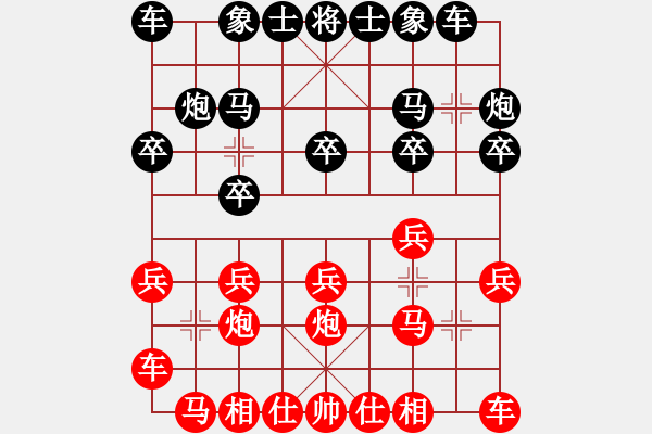 象棋棋譜圖片：羅剛先負譚定宇20220327第一局.pgn - 步數(shù)：10 