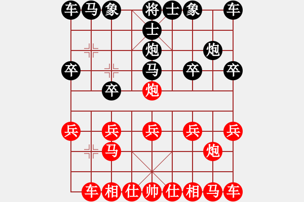 象棋棋譜圖片：481局 D00- 順炮局-龐統(tǒng)(2250) 先負(fù) 小蟲引擎23層(2529) - 步數(shù)：10 