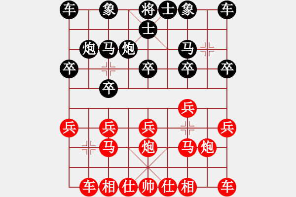 象棋棋譜圖片：殺相入局 - 步數(shù)：10 