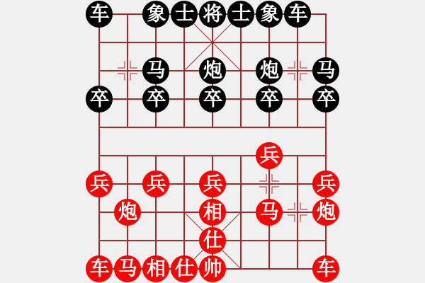 象棋棋譜圖片：小心冷招(4段)-負(fù)-弈網(wǎng)情天下(1段) - 步數(shù)：10 