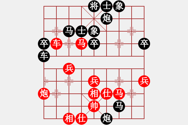 象棋棋譜圖片：賽博園(4段)-負(fù)-本溪第五十(5段) - 步數(shù)：60 