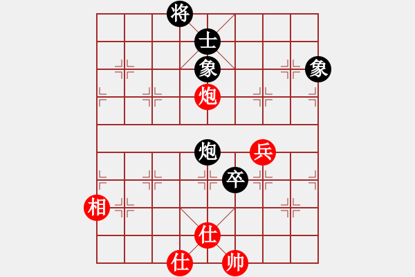 象棋棋譜圖片：caobbb(5r)-和-cscs(日帥) - 步數(shù)：200 