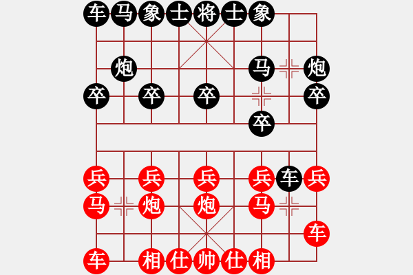 象棋棋譜圖片：hyfcwhy(1弦)-負(fù)-找星星(6f) - 步數(shù)：10 