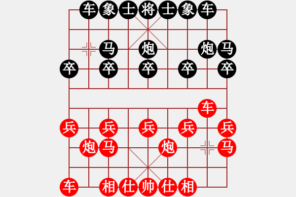 象棋棋譜圖片：3083232(校尉) 負(fù) 260104(太守) - 步數(shù)：10 