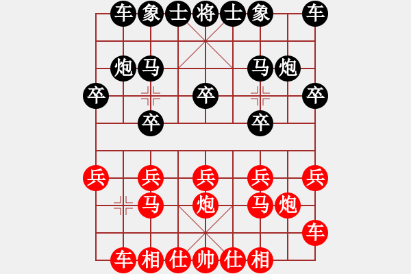 象棋棋譜圖片：HAPPY LIFE 負 qqq - 步數：10 