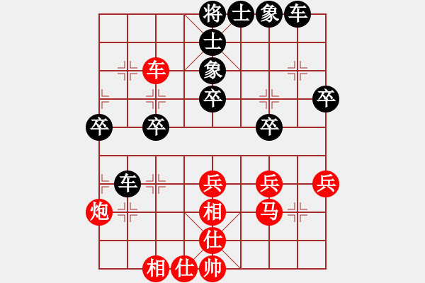 象棋棋譜圖片：4086661(草民) 負(fù) 3083232(都尉) - 步數(shù)：40 