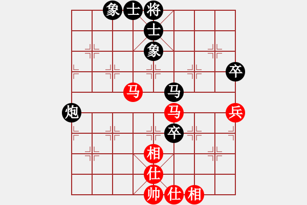 象棋棋譜圖片：wangqw(8星)-和-是不是(9星) - 步數(shù)：60 