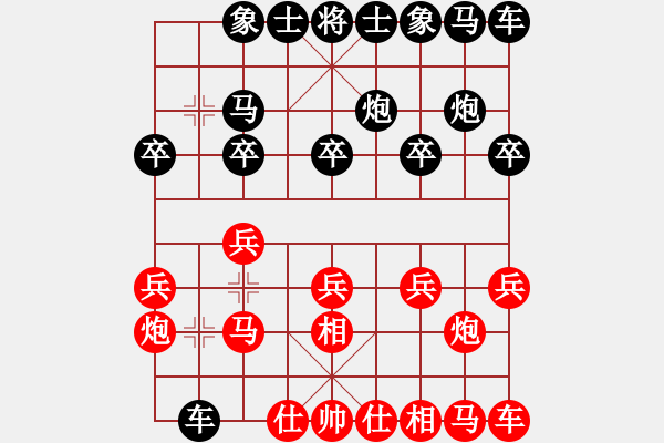 象棋棋譜圖片：謙誠之心超越自我[786596597] -VS- 兩頭蛇[406039482] - 步數(shù)：10 