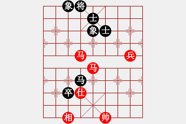 象棋棋譜圖片：人人之間(北斗)-勝-娛樂之我心(無極) - 步數(shù)：100 