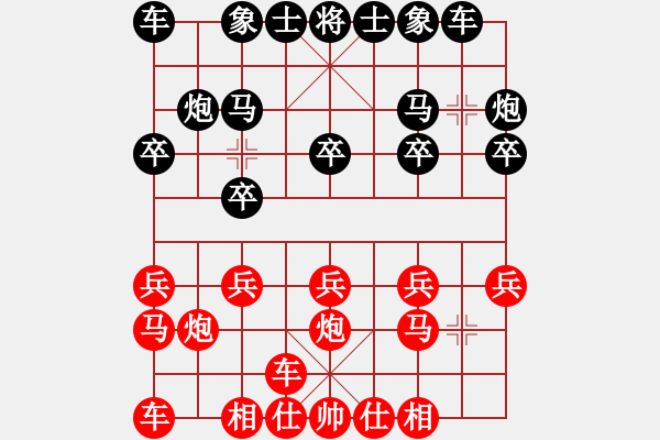 象棋棋譜圖片：百花園女子棋社 岳陽(yáng)劉傻 先負(fù) 百花-可兒 - 步數(shù)：10 