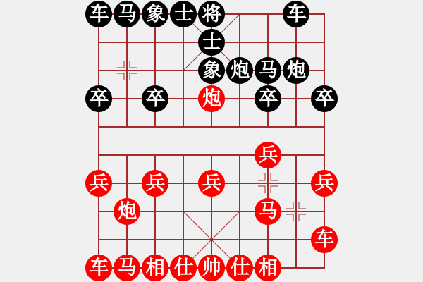 象棋棋譜圖片：橫才俊儒[292832991] -VS- 你的知己[1131318361] - 步數(shù)：10 