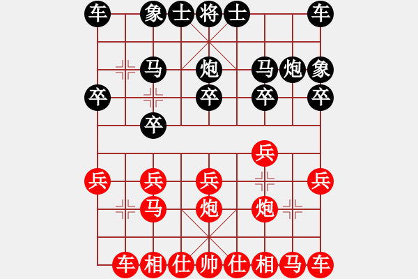 象棋棋譜圖片：多喝開水（業(yè)9－1）先勝劉昕（業(yè)9－1）202203061715.pgn - 步數(shù)：10 