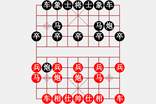 象棋棋譜圖片：不不不不(4段)-勝-風(fēng)流小雷神(3段) - 步數(shù)：10 