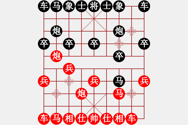 象棋棋譜圖片：刀鋒戰(zhàn)士(日帥)-勝-酷啦啦(月將) - 步數(shù)：10 