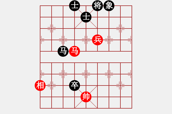 象棋棋譜圖片：棋腦測(cè)試(5段)-和-王道九劍(4段)中炮過(guò)河車(chē)互進(jìn)七兵對(duì)屏風(fēng)馬平炮兌車(chē) 黑橫車(chē) - 步數(shù)：200 