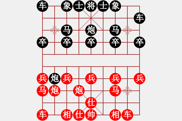 象棋棋譜圖片：小小少年(9級)-負(fù)-孫思祺(2級) - 步數(shù)：10 