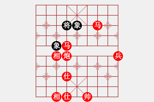 象棋棋譜圖片：棋局-935bN22P4 - 步數(shù)：19 