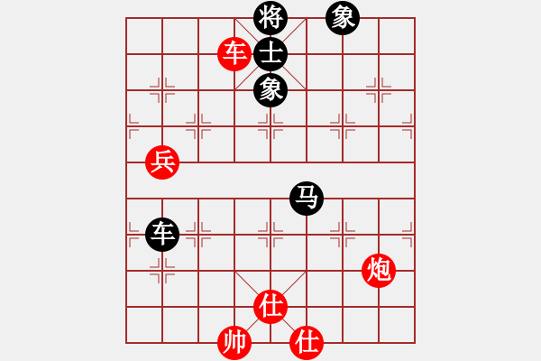 象棋棋譜圖片：127局 A42- 起馬轉(zhuǎn)邊炮對進７卒-BugChess Plus 19-07-08 x64(20 - 步數(shù)：130 