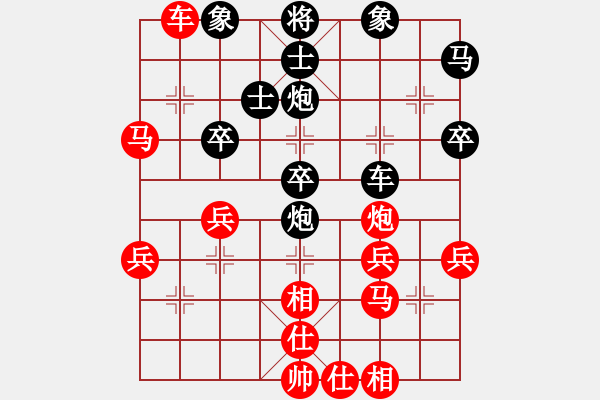 象棋棋譜圖片：『鳳凰傳說』℡金鳳[紅] -VS- 夕陽俠[黑] - 步數(shù)：40 