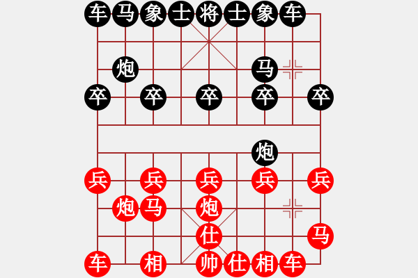 象棋棋譜圖片：hjh - 步數(shù)：10 