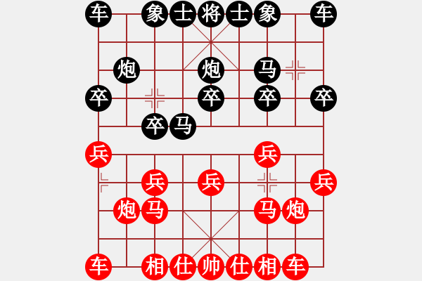 象棋棋譜圖片：sky[540883188]-VS- 傳奇[676271749] - 步數(shù)：10 