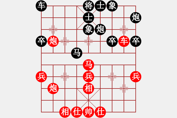 象棋棋譜圖片：葫蘆島紀(jì)元(5段)-和-fxyzxz(4段) - 步數(shù)：60 