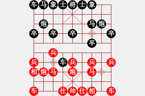 象棋棋譜圖片：koop(2段)-勝-水都弈手(2段) - 步數(shù)：10 