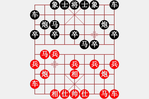 象棋棋譜圖片：耶穌[445435810] -VS- 兩頭蛇[406039482] - 步數(shù)：10 