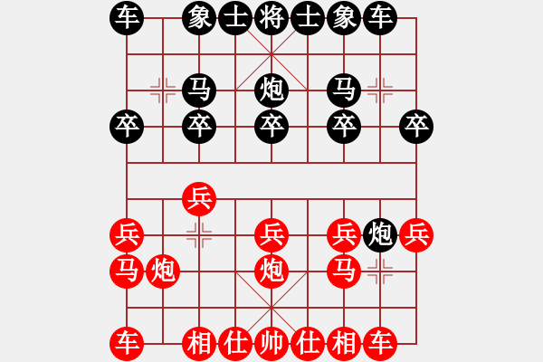 象棋棋譜圖片：朱琮思 先勝 吳偉斌 - 步數(shù)：10 