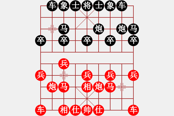 象棋棋譜圖片：金湖心寒(9段)-和-草原弈狼(月將) - 步數(shù)：10 