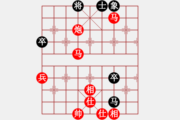 象棋棋譜圖片：夢(mèng)林熾火[908508100] -VS- 橫才俊儒[292832991]（怎么可能輸） - 步數(shù)：79 