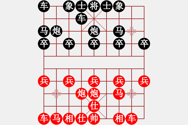 象棋棋譜圖片：十仔吳(9段)-勝-砍昆鋼豬飛(3段) - 步數(shù)：10 