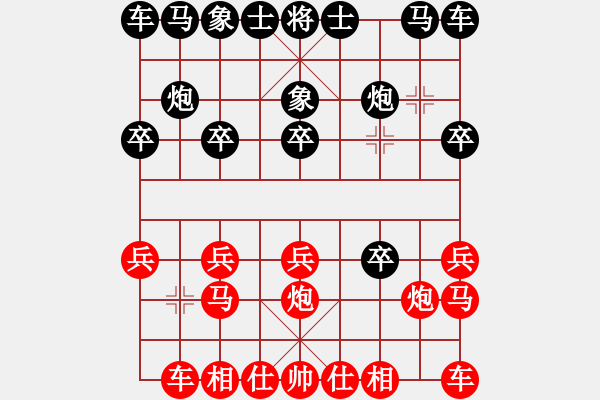 象棋棋譜圖片：粒粒粒(9級(jí))-勝-散花大俠(1段) - 步數(shù)：10 