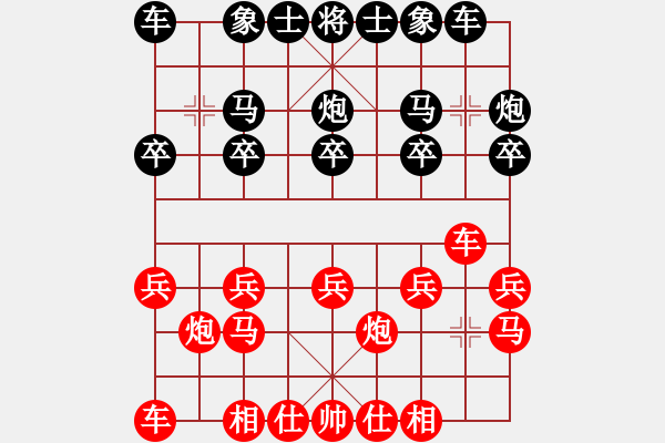 象棋棋譜圖片：天涯海閣[1005037763] -VS- 飄[1054746232] - 步數(shù)：10 