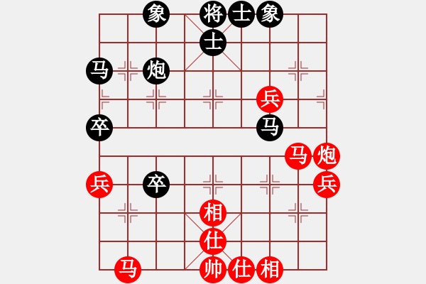 象棋棋譜圖片：東北阿梅(6段)-負-弈林笑仙(5段) - 步數(shù)：40 