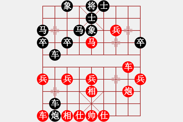 象棋棋譜圖片：4254999(草民) 負(fù) 3083232(校尉) - 步數(shù)：30 