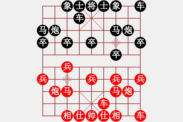 象棋棋譜圖片：金文先和祺楠20190801 - 步數(shù)：10 