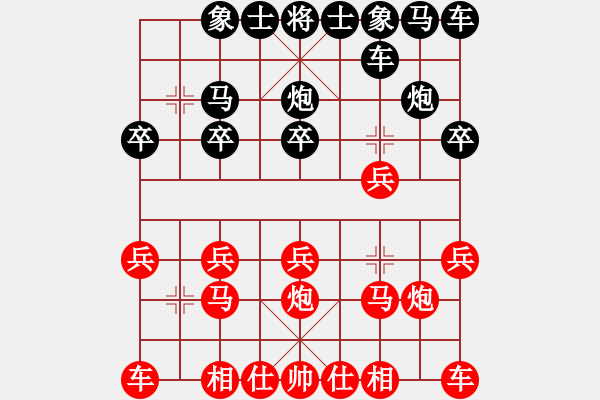 象棋棋譜圖片：aybb(6段)-負(fù)-binghen(1段) - 步數(shù)：10 