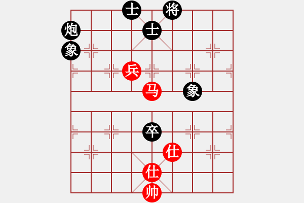 象棋棋譜圖片：橫才俊儒[292832991] -VS- 相識是緣[1324024428] - 步數(shù)：200 